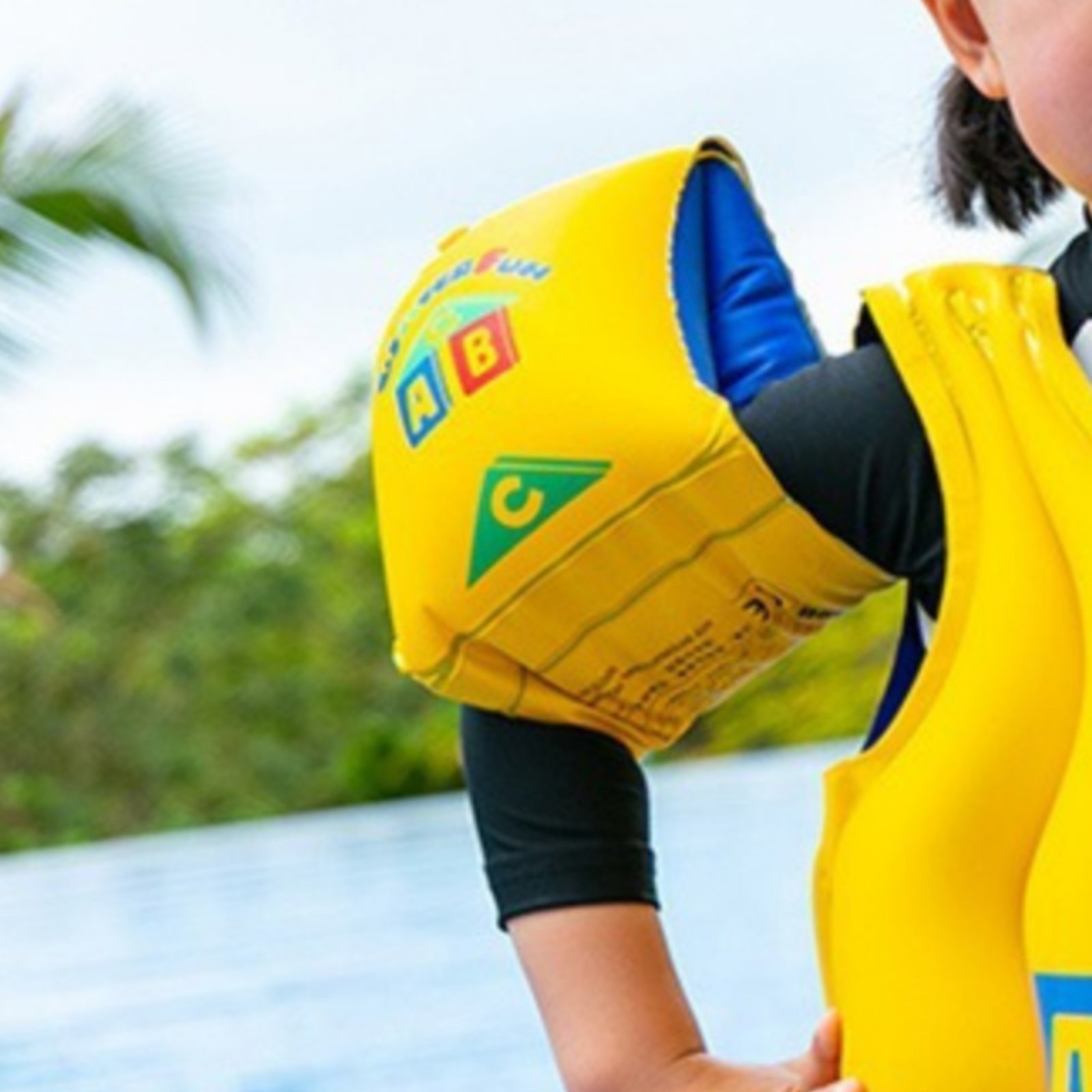 Aquatic Sports For Kids - Kids Aquatic Vest High Buoyancy Inflatable