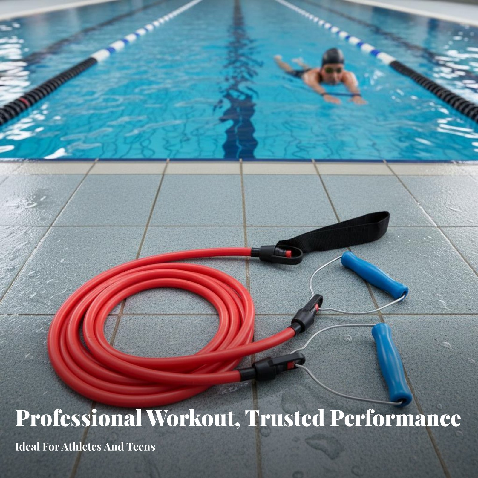 Aquatic Aerobics - Aquatic Training Bungee Cord Professional Grade