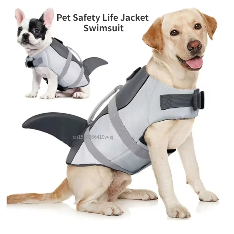 Life Jacket Buoyancy - Shark Dog Life Jacket Enhanced Buoyancy