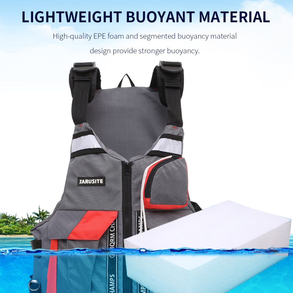 Outdoor Fishing Vest High Buoy - Life Jacket Buoyancy review and price