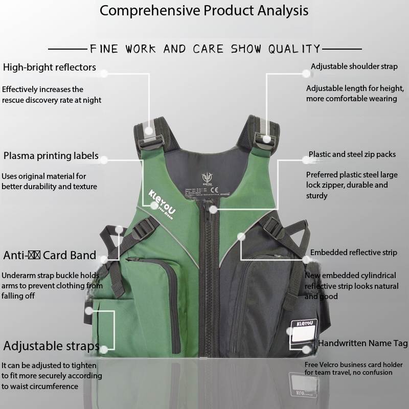 Multi Functional Vest, Fishing - Life Jacket Buoyancy review and price