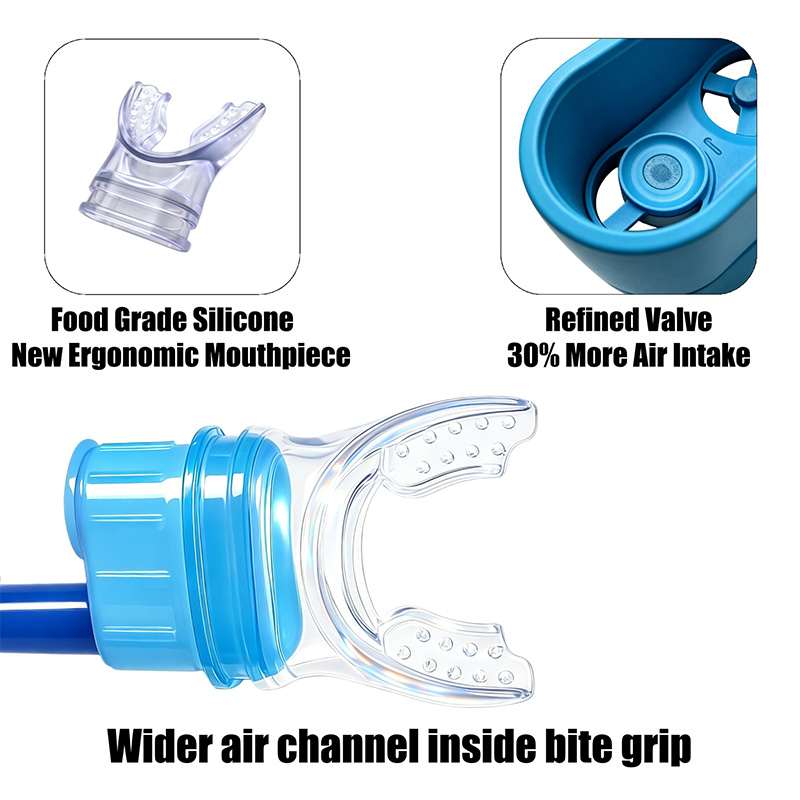 1/2/3M Adult Swim Snorkel Brea - Aquatic Diving review and price