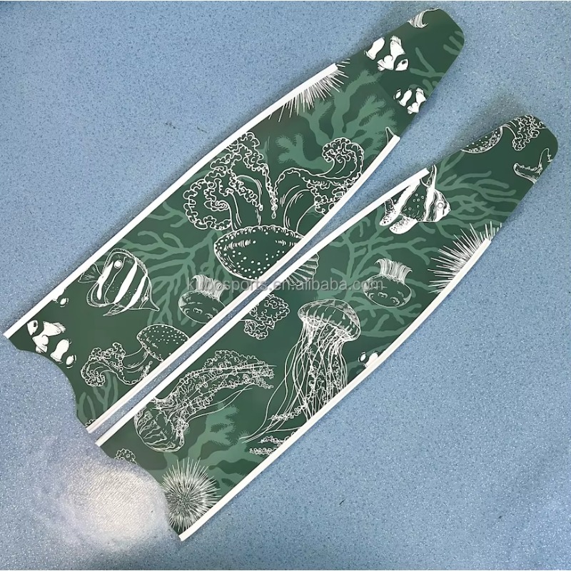 Long Fiberglass Blade Swimming - Fin Diving Blade review and price