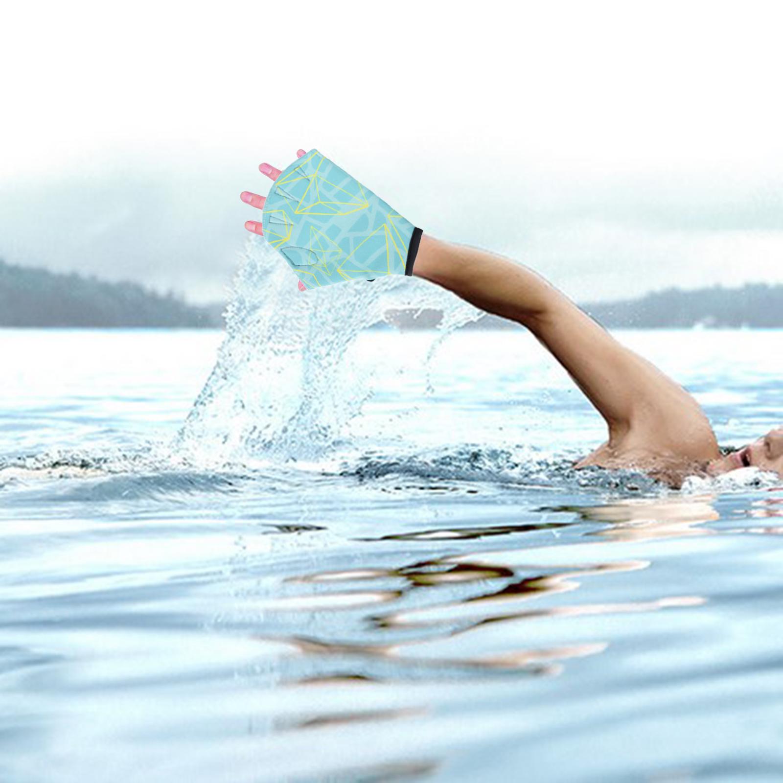 Swimming Gloves with Wrist Str - Aquatic Aerobics review and price