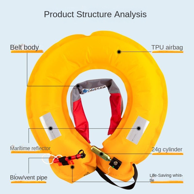 Waist Belt Type Automatic Infl - Life Jacket Buoyancy review and price