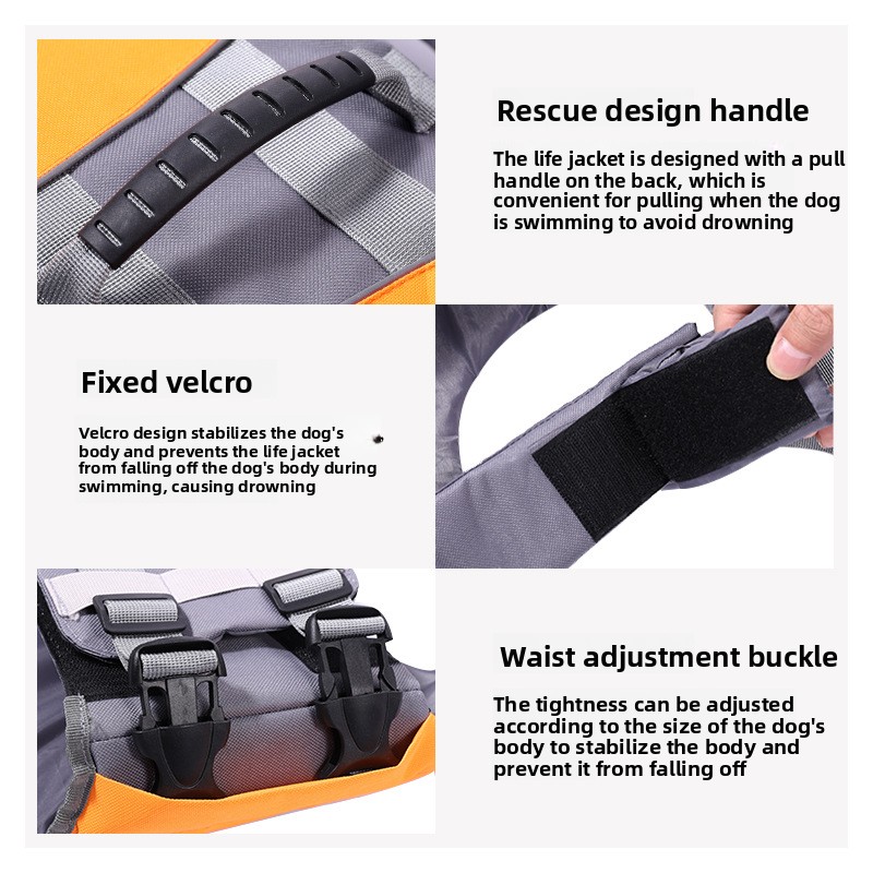 Pet Life Vest Dog Life Jacket  - Life Jacket Buoyancy review and price