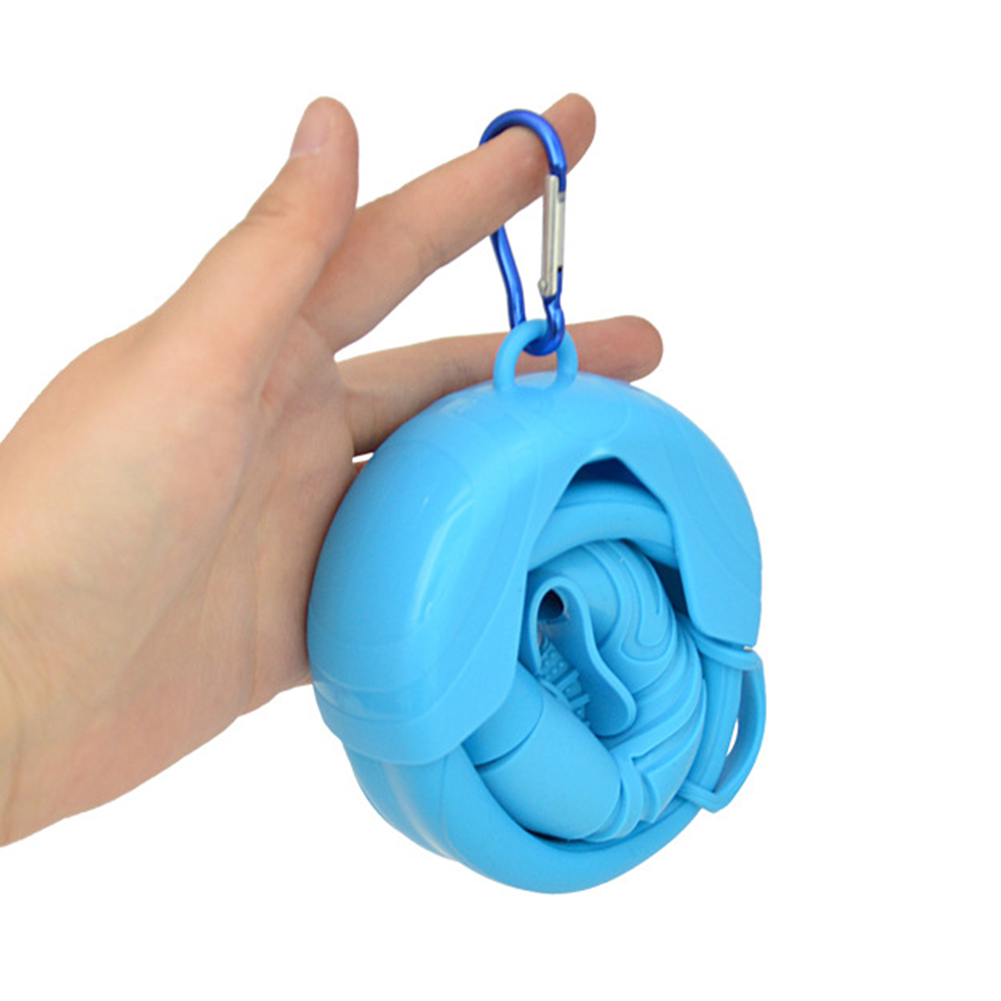 Silicone Snorkel Tube Roll Up  - Aquatic Diving review and price