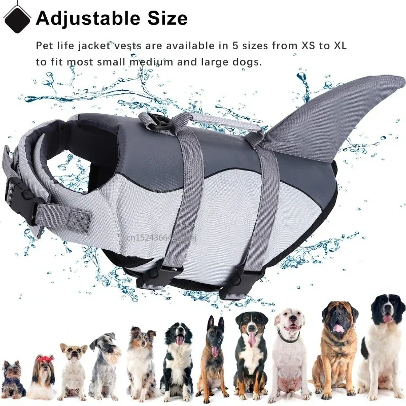 Shark Dog Life Jacket Enhanced - Life Jacket Buoyancy review and price