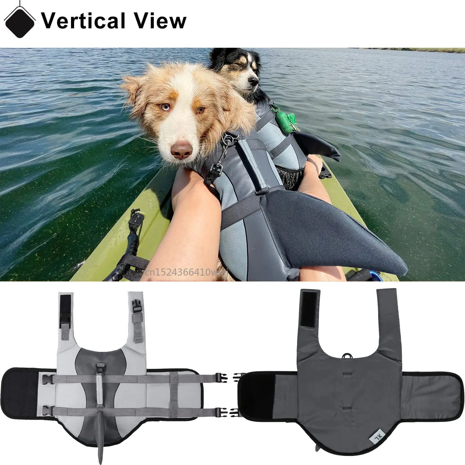 Shark Dog Life Jacket Enhanced - Life Jacket Buoyancy review and price